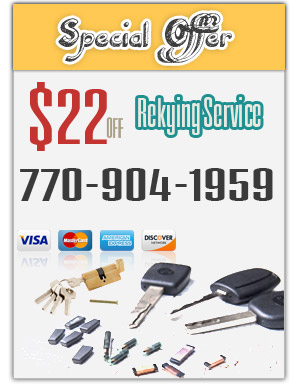 Locksmith Of Acworth Special Offer
